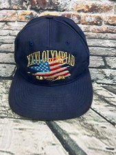 Vintage Atlanta 1996 Olympic Games XXVI Olympiad USA Embroidered Snapback Hat