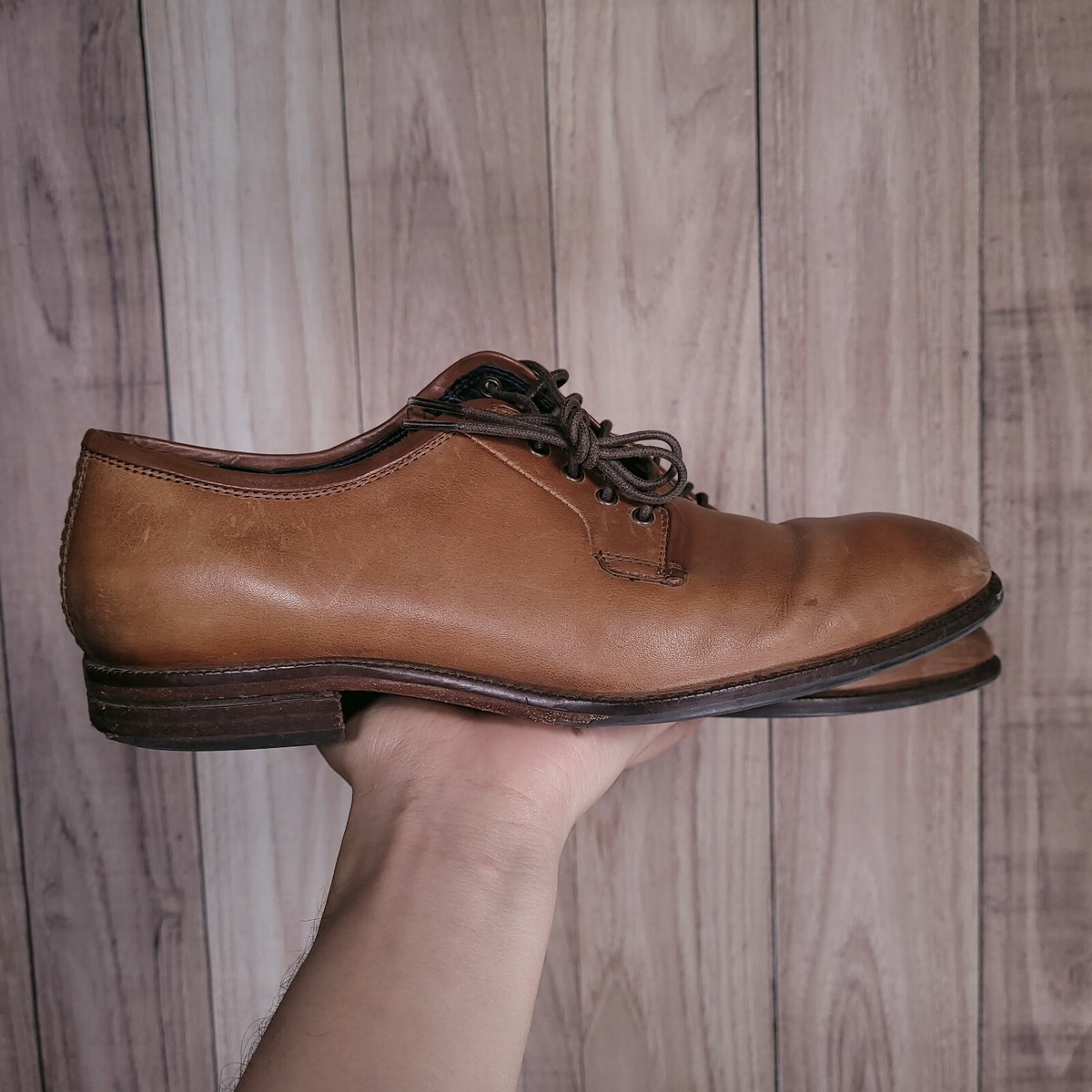 Cole Haan Dress Shoes Mens 7.5 Leather Warner Grand Postman  display picture 1