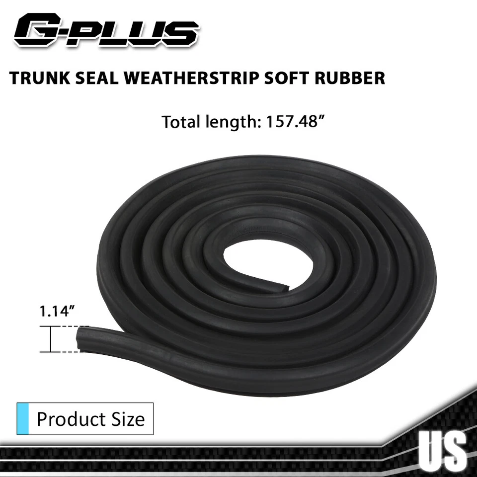 Sello de maletero resistente al clima goma suave apto para Pontiac Buick Chevy Olds Foto 4 de 4