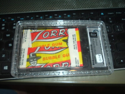 1958 Topps Zorro 1 Cent Wax Pack GAI MINT 9 Sealed Unopened | eBay