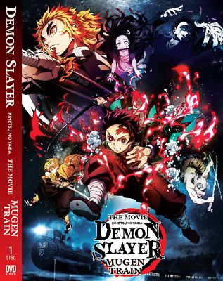 Dvd Demon Slayer Dublado + Filme Mugen Train Dual