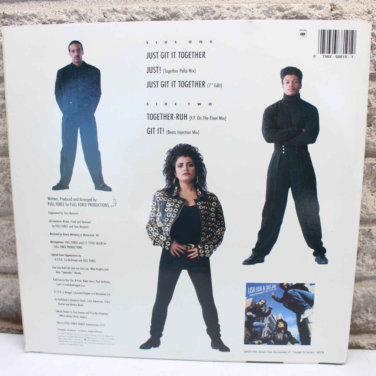 Lisa Lisa & Cult Jam Just Git It Together SINGLE 12 Lisa Lisa & Cult Jam Just Git It Together SINGLE 12