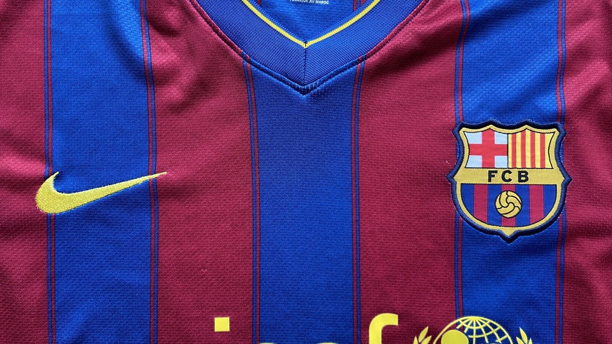 BARCELONA 2009 2010 HOME FOOTBALL SHIRT SOCCER JERSEY NIKE 343808