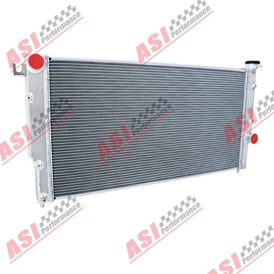 Aluminum 3 Row Radiator for 1994~2002 1997 Dodge Ram 2500 3500 5.9L - Imagem 3 de 4