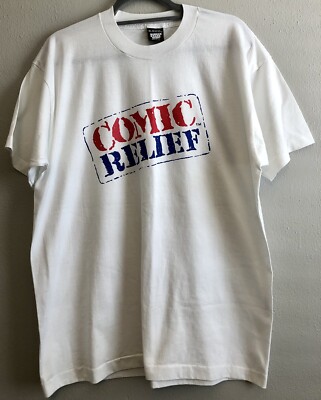 Vintage Screen Stars Best T-Shirt Single Stitch Comic Relief 1980 s Promo Tee XL