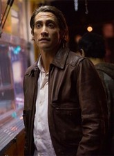 Handmade Jake Gyllenhaal Enemy Nightcrawler Movie Leather Jacket