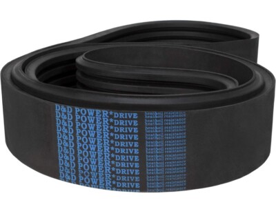 D & D PowerDrive R5VX800 – Cinghia Dentata Multi-V 4 Band 5VX, Gomma, 5/8 X 80 Pollici OC