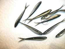 100-2 1/4"-CRAPPIE-BASS-PANFISH-MINNOWS-drop shot-JIGS-GRUBS-split tails-flukes