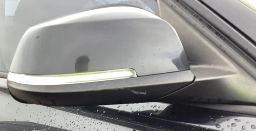 2013-2018 BMW 328I Right Passenger Side Door Mirror Assembly Black
