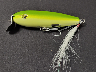 1 Yellow Star(Outcast) Custom Lures P-Nut Swimmer GREEN/GREEN 1 3/4OZ. FREE SHIP