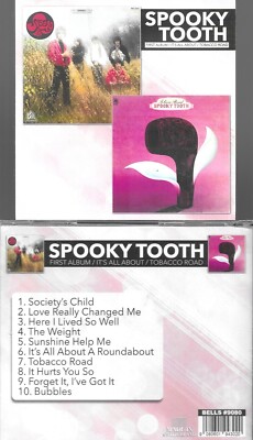 SPOOKY TOOTH/GARY WRIGHT-FIRST ALBUM-IT'S ALL ABOUT-TOBACCO ROAD-NEW IMPORT CD