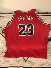 Michael Jordan Bulls Rookie Authentic Throwback Nike NBA BASKETBALL JERSEY Sz 60
