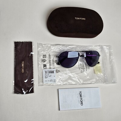 Tom Ford Sunglasses Marko Skyfall Silver Blue FT0144 TF 144 18V