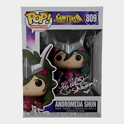 Luci Christian Signed Funko Pop Andromeda Shun Saint Seiya