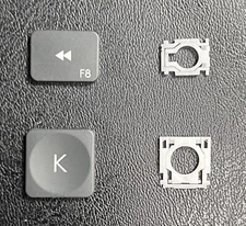 Logitech MX WIRELESS GRAY INDIVIDUAL REPLACEMENT KEYBOARD KEYCAPS KEYS (YR0073)