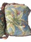 Safari monkey bamboo pillows Set Of 2-22x22 Jumbo-5 Lb Each VTG Bombay Club Mall — photo 6