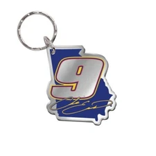 Chase Elliott Wincraft #9 State of Georgia Acrylic Key Ring FREE SHIP!