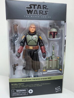 Boba Fett Throne Room figurine Deluxe Star Wars The Book of Boba Fett Black Series Hasbro 15 cm - Kingdom Figurine