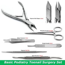 Ingrown Toenail Removal Kit Nail Care Manicure  Pedicure Tools Instruments Gr