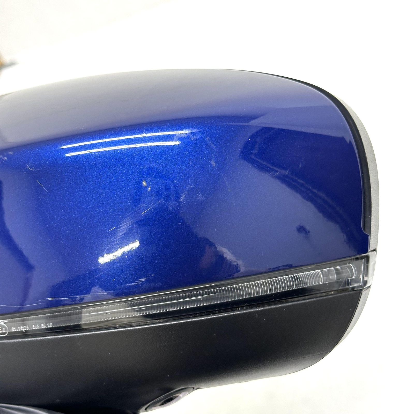 2017 MASERATI GHIBLI OEM Door Mirror Left Side w/ Camera Blind Spot Alert BLUE