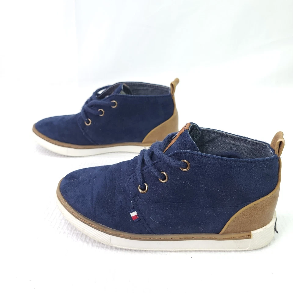 Tommy Hilfiger Ken Chukka Botas Azul Marino Prendas para el torso altas Zapatos Niño Pequeño Talla 11 Foto 3 de 4