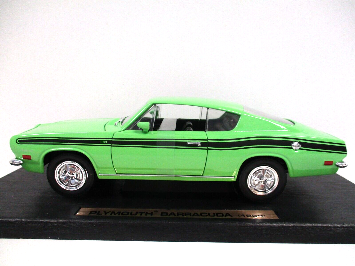 YAT MING / ROAD SIGNATURE - 1969 PLYMOUTH BARRACUDA 383 - 1/18