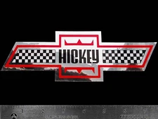 HICKEY Chevy Bowtie - Truck Parts - Original Vintage 1970's Racing Decal/Sticker