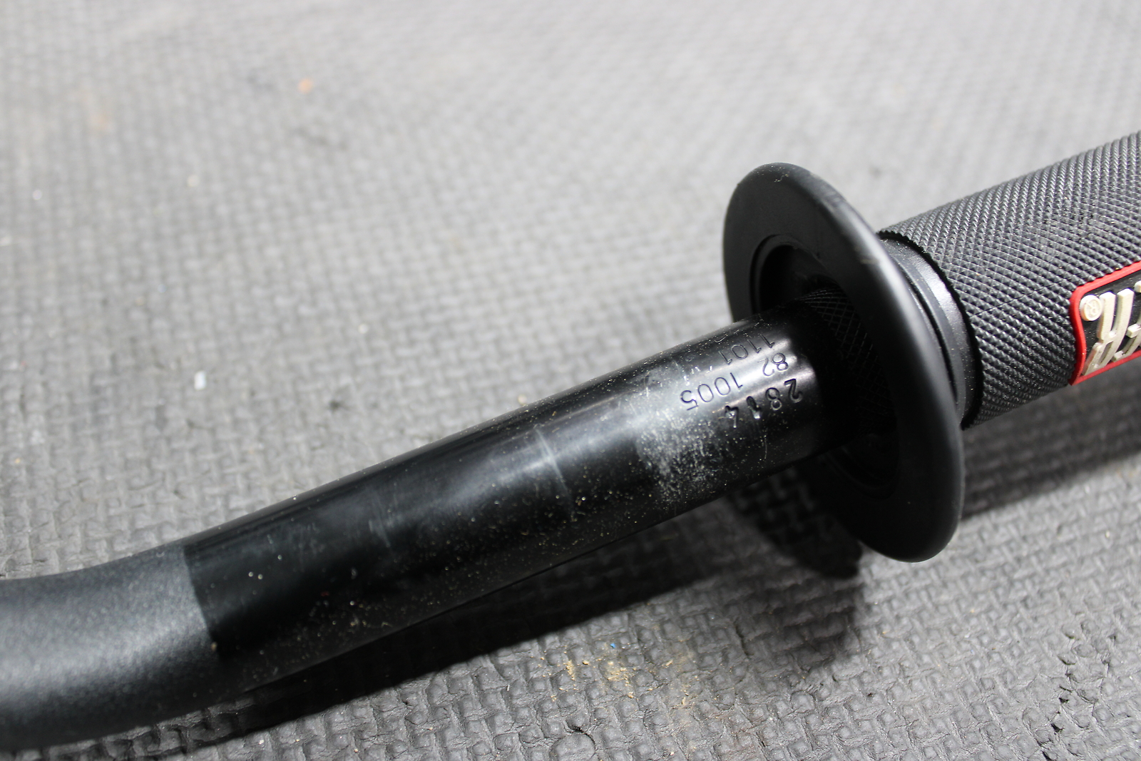 2007 KAWASAKI KX450F PRO TAPER CONTOUR 1 1/8' FAT BAR HANDLEBARS BARS GRIPS STEE eBay