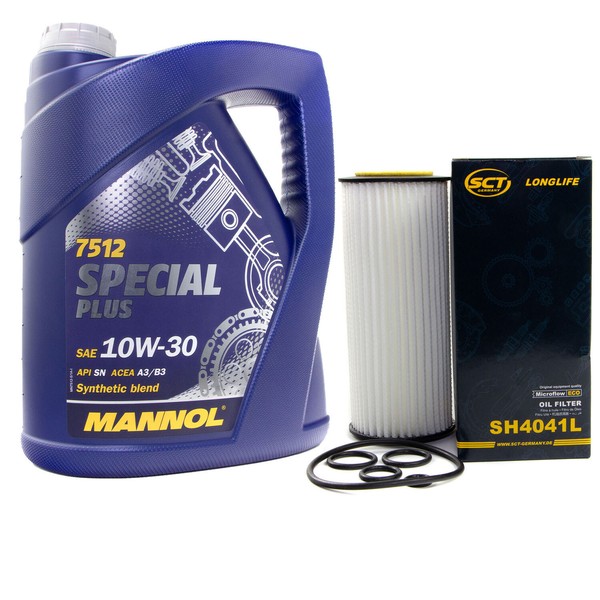 MotoröL Set 10W-30 5 Liter + ÖLfilter SH 4041 L FüR Audi A4 A6 Avant A8 3.2-image