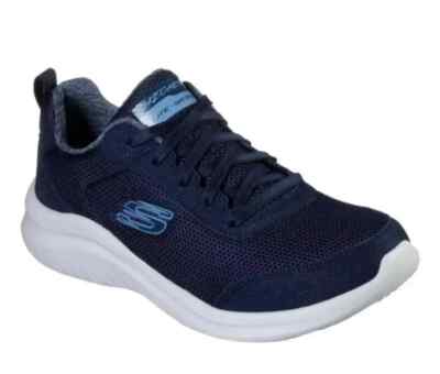 Skechers Ultra Flex 2.0 Sparkling Joy Damen Sneaker UK6 EU 39 Navy Memory Foam