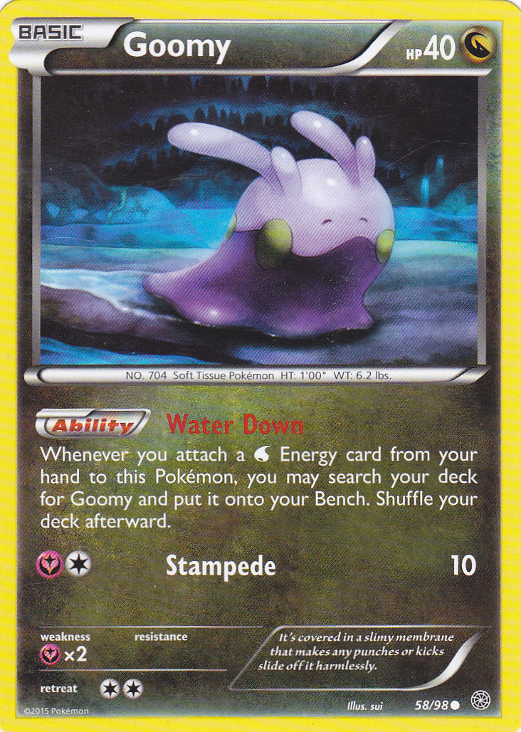 POKEMON GOOMY CARD