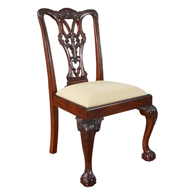 NDRSC048, Niagara Furniture, Ball Claw Mahogany Side Chair