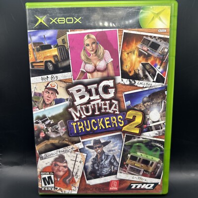 Big Mutha Truckers 2 (Original Microsoft Xbox, 2005) Complete Tested