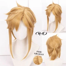 ZELDA LINK Cosplay Wig Short party hair Synthetic Costume Wigs