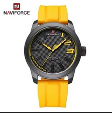 NAVIFORCE SIERRA orologio uomo, molto bello e particolare colore nero/giallo