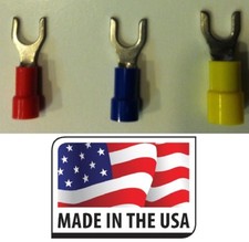 200 VINYL SPADE FORK TERMINAL 10 22-10 ELECTRICAL CONNECTOR MADE IN USA