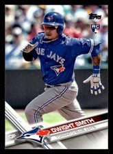 2017 Topps Update #US273 Dwight Smith Rookie Card Toronto Blue Jays
