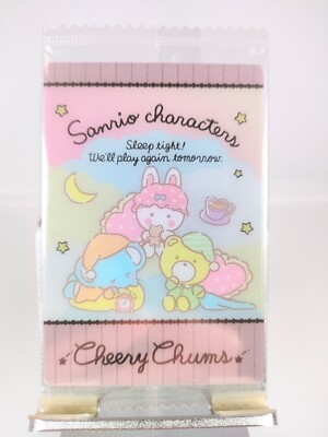 Cheery Chums Sanrio Figuren Oblate Karte Japanisch Nr. 02 Bandai aus Japan Ko...