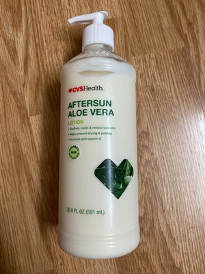 cvs health aftersun aloe vera lotion