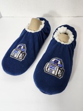 Star Wars R2D2 House Slippers Mens size 10-13 Navy Blue OLFL