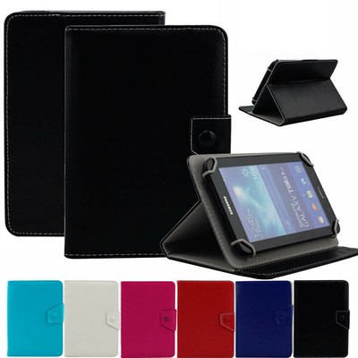 For 10'' - 10.1'' Tablet PC Tab Universal Classic Stand Folio Leather Case Cover