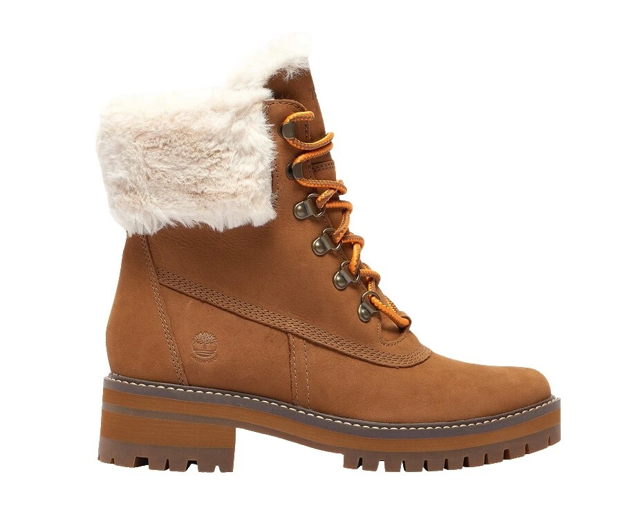Botas femininas formal Timberland Marrom