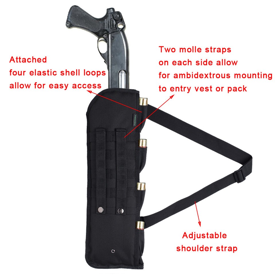 Kylebooker Tactical Pistol Grip Short Shotgun Scabbard Holster Black Kylebooker Tactical Pistol Grip Short Shotgun Scabbard Holster Black