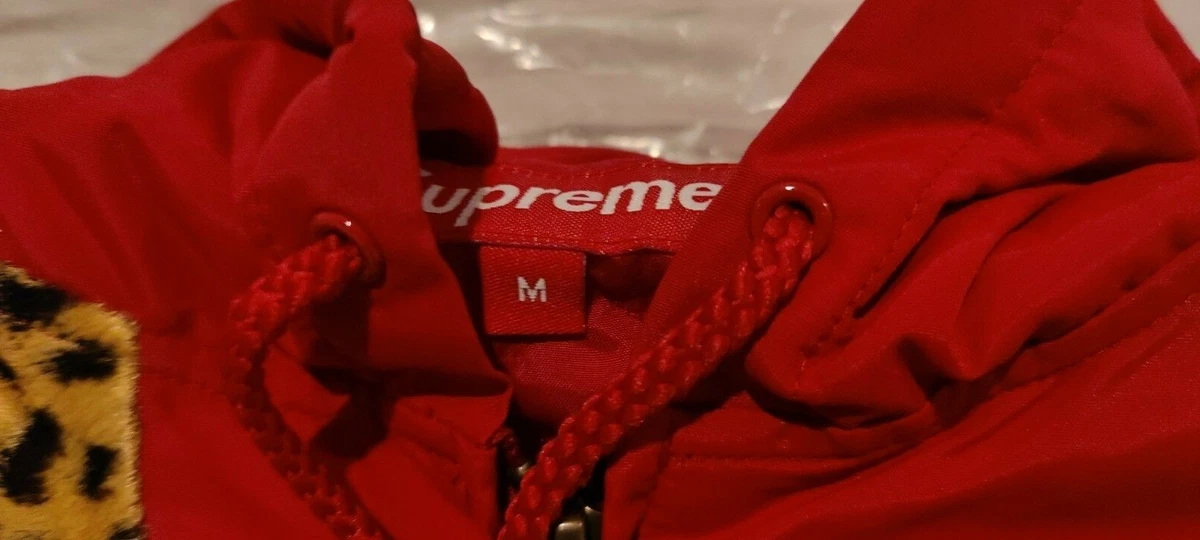 Supreme Cheetah Hooded Station Jacket M New