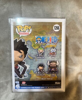 Funko Pop Animation One Piece Snake-Man Luffy (Gear 4) #1266 Vinyl