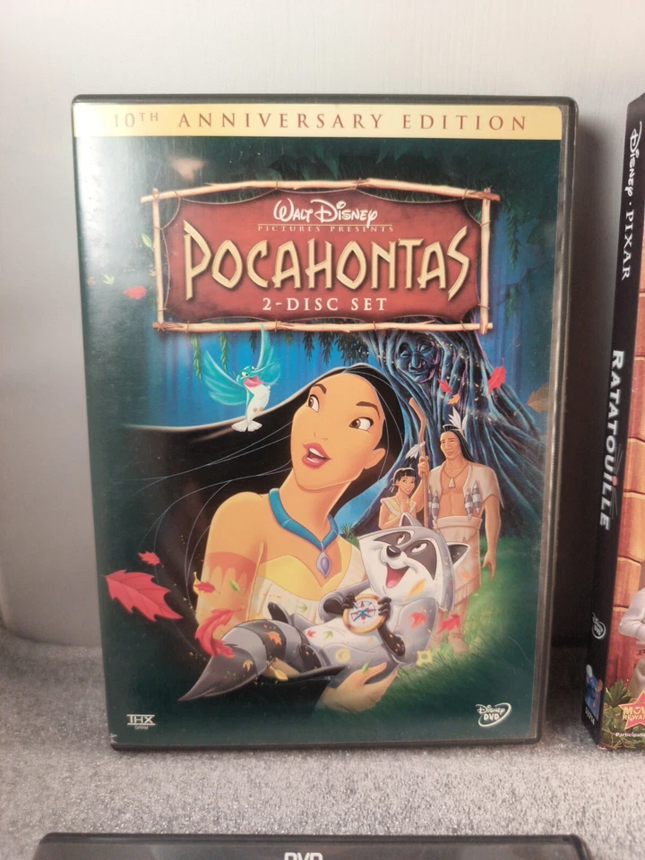 Pocahontas/Ratatouille/John Carter/The Princess and the Frog - *DVD Disney LOT!* - Image 3 of 4
