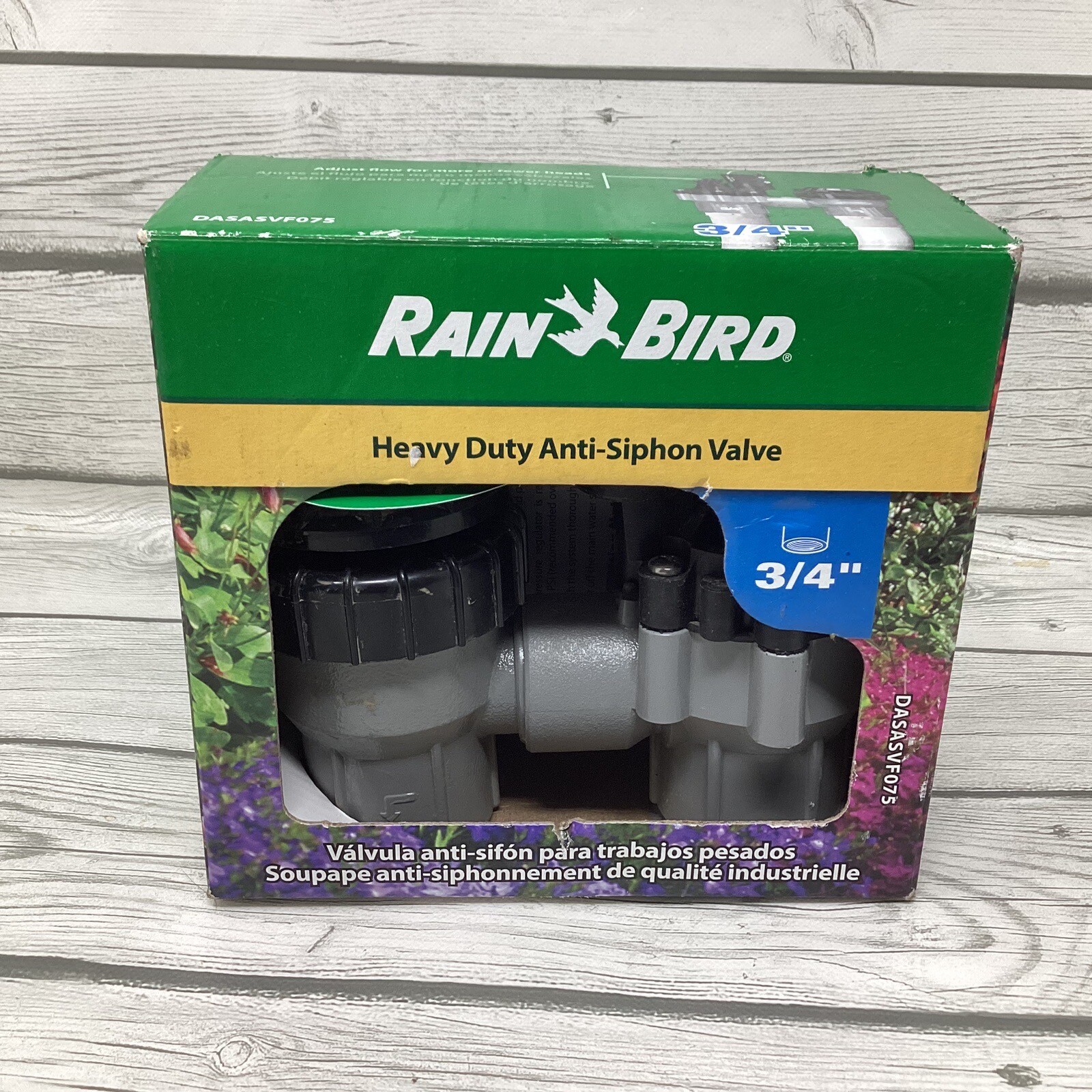 Rain Bird 3/4 in. AntiSiphon Irrigation Valve With Flow Control