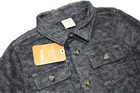 E5 NWT 18-24M GYMBOREE Boys Incredi-Soft Gray Fleece Button Up Shirt — photo 3