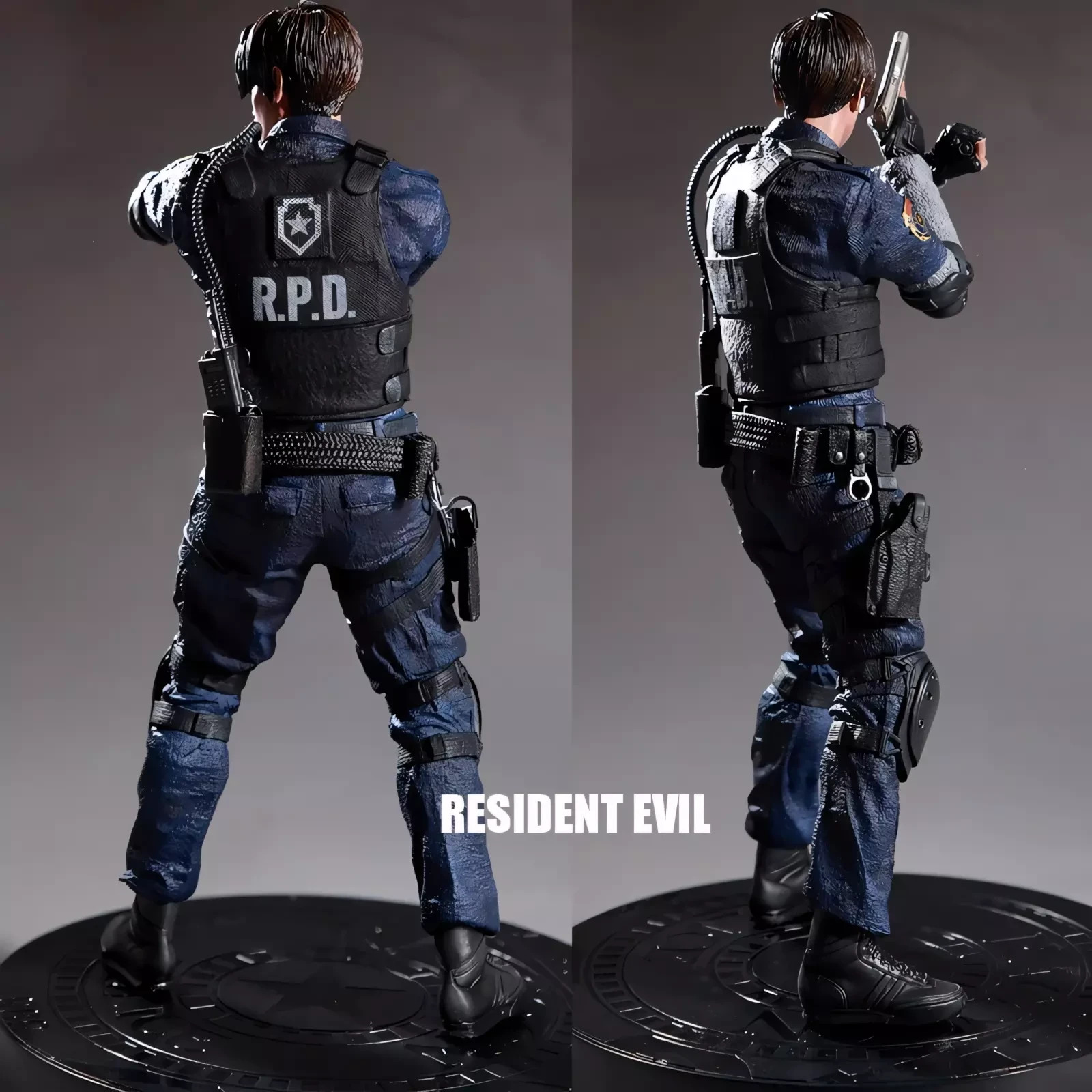 Figurine Resident Evil 2 Remake Leon S. Kennedy 33cm statue édition limitée - 3