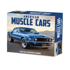 American Muscle Cars 2026 5.4" x 6.2" Box Calendar